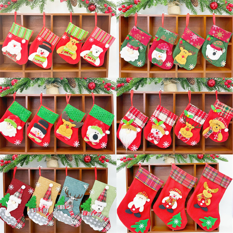 圣诞袜 卡通袜  定制圣诞袜详情1