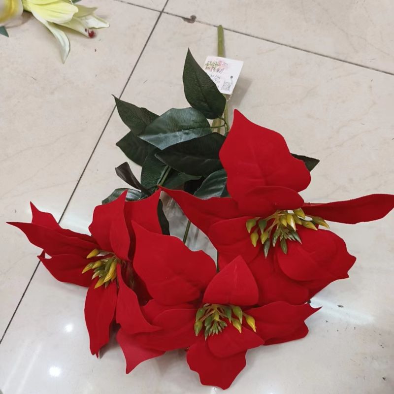 仿真花仿真植物仿真仿真花园林园艺新的丝花厂仿真花15435