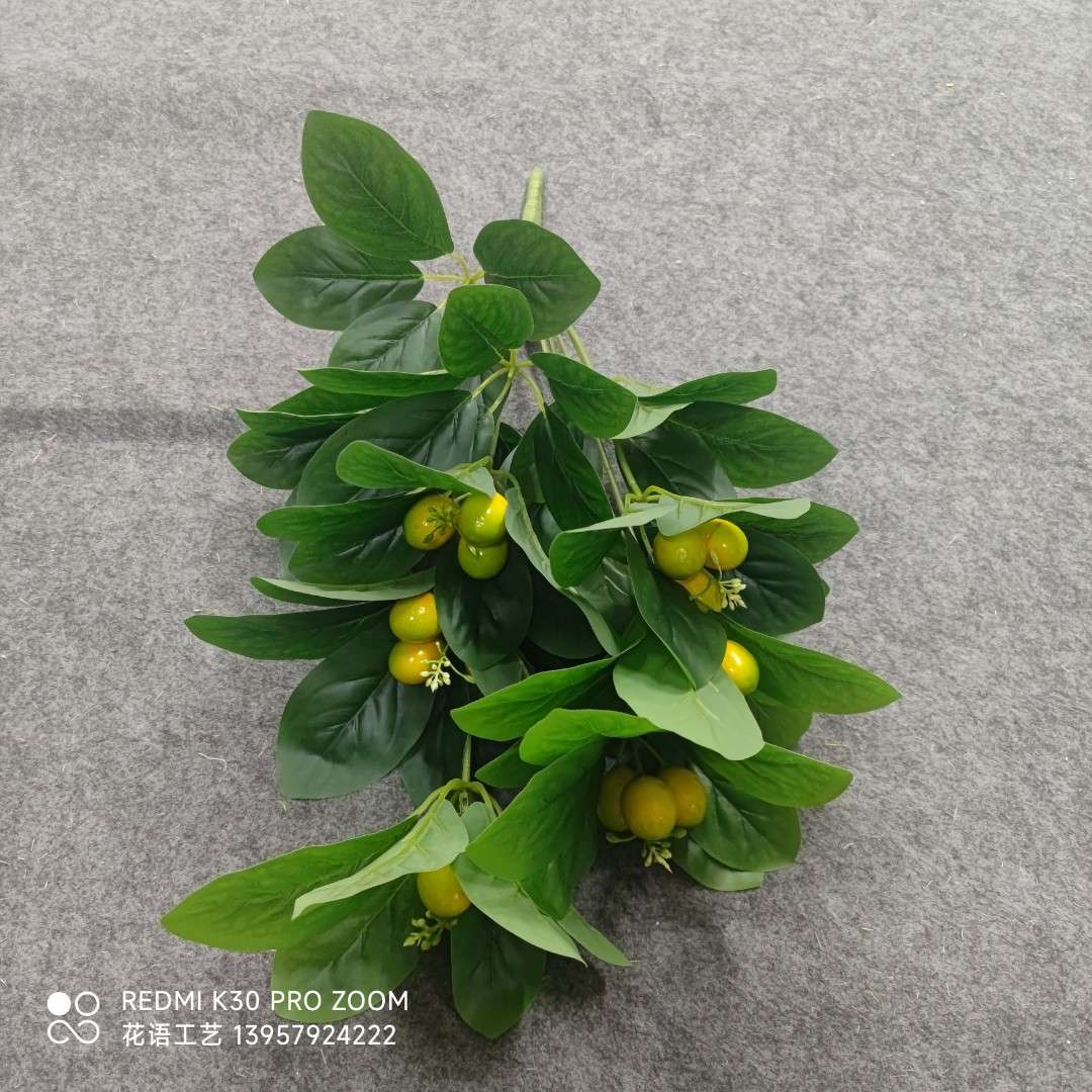Wholesale artificial flowers, artificial flowers, home decoration artificial trees, living room potted plants, artificial plant potted plants, foreign trade bonsai, green plants Specification image