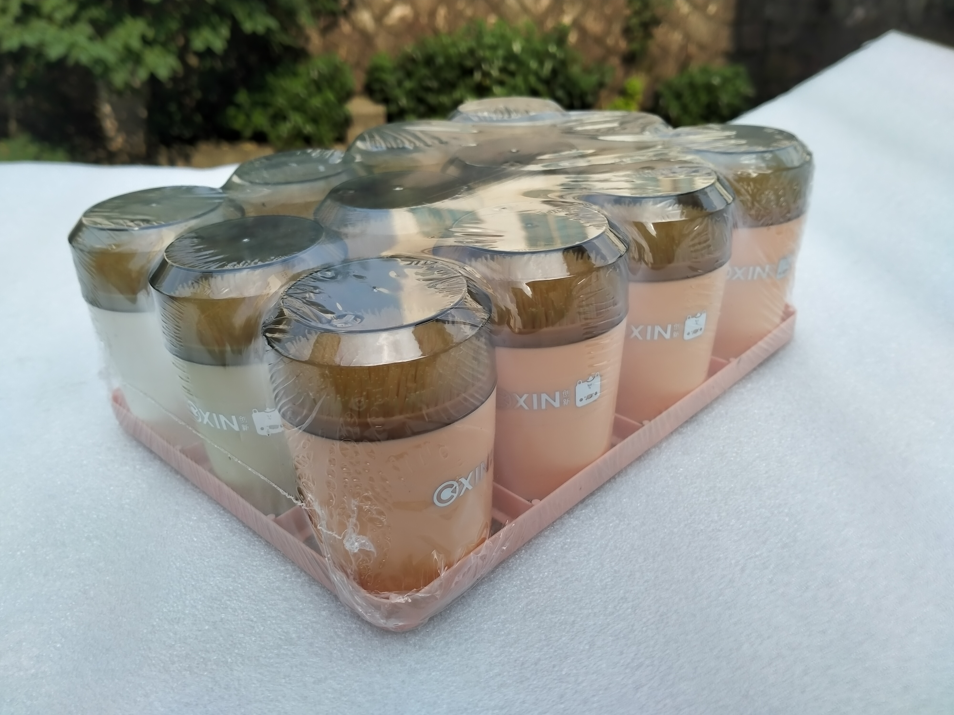咖啡杯632创意牙签筒饭店牙签盒酒店商用牙签瓶子家用可爱牙签罐详情2
