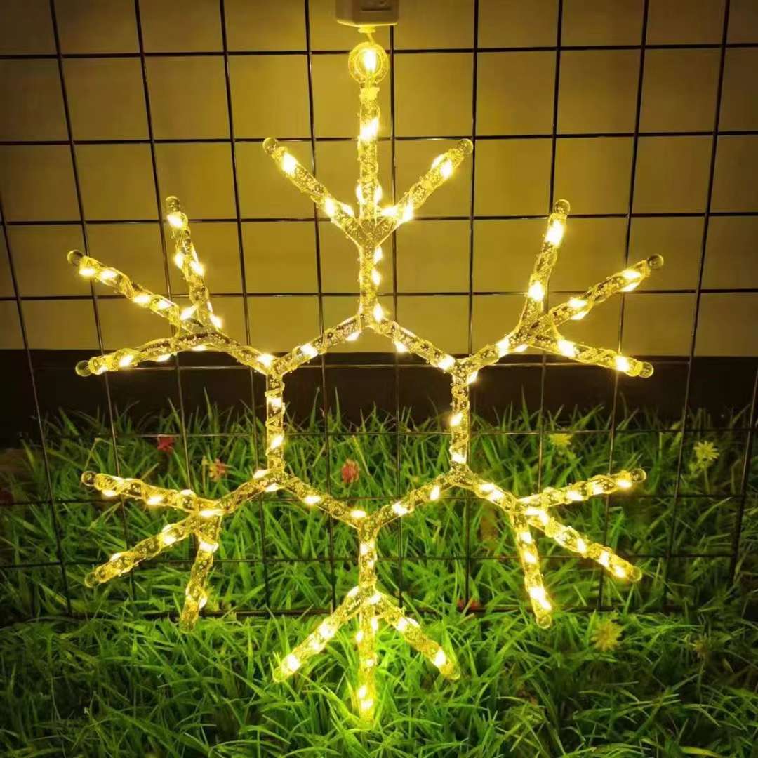 Outdoor LED light string lighting fixtures, festival lights, outdoor lighting fixtures, festive flashlights, neon lights, LED bubble fish light strings, creative decorative lights, dazzling details Picture