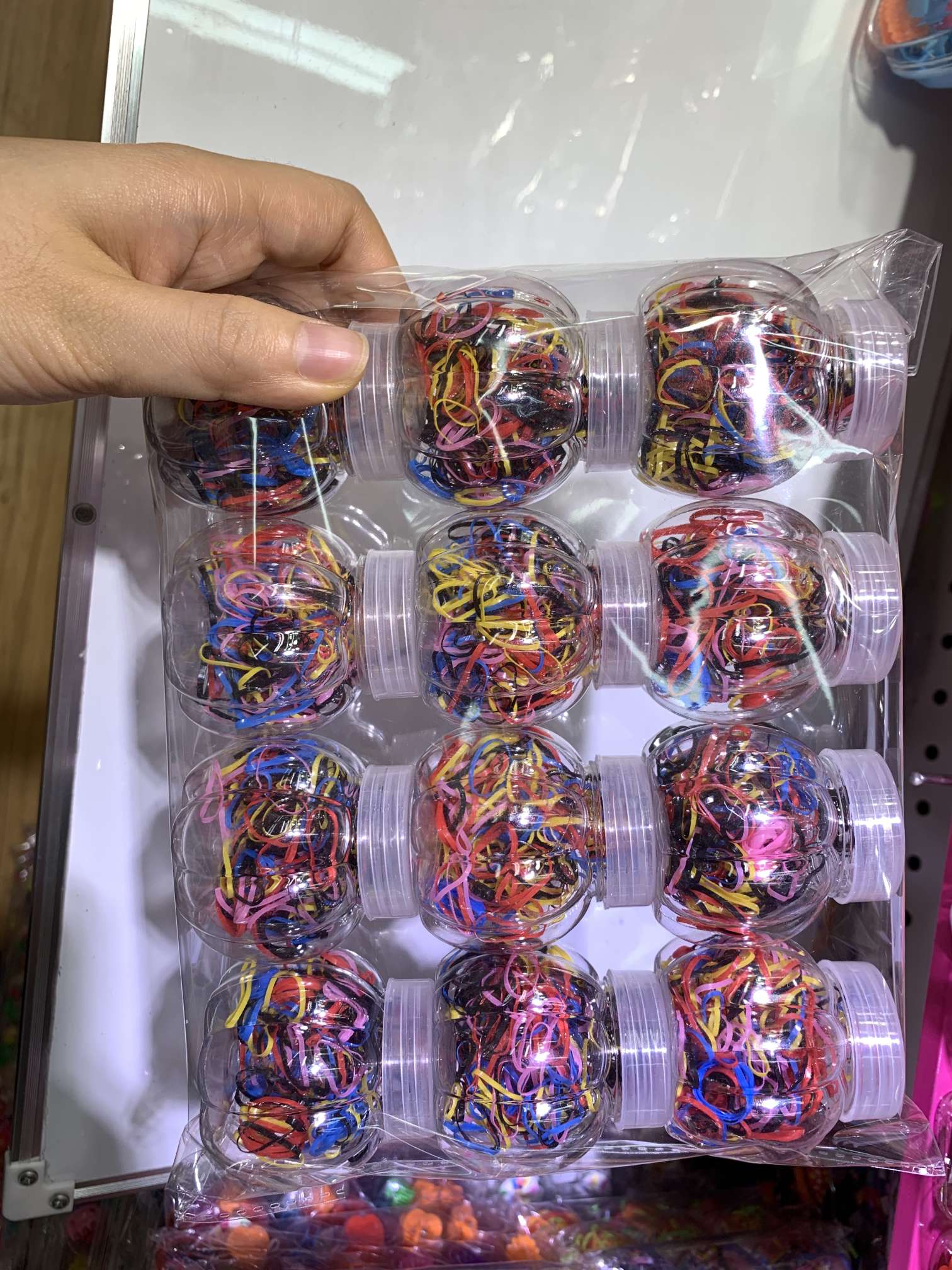儿童流行小皮筋 编发南瓜瓶普色皮筋 美丽女皇饰品1