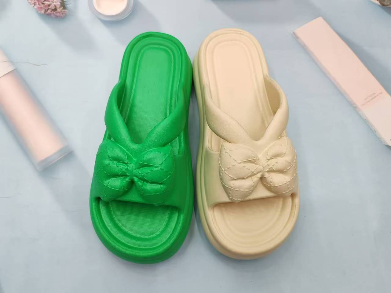 Girl heart home slippers girl summer