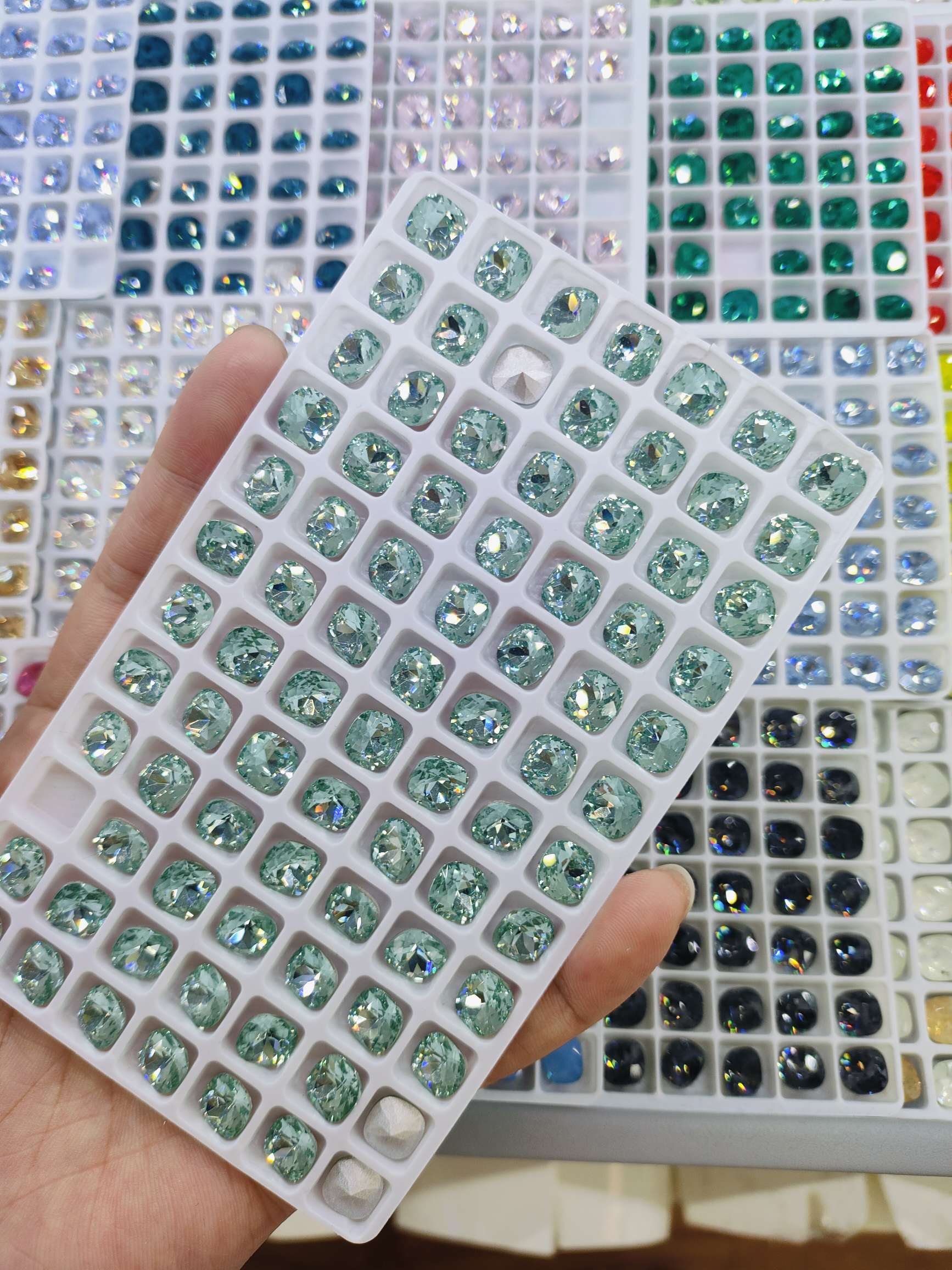 手工DIY首饰材料包 手链项链耳环制作配件细节图