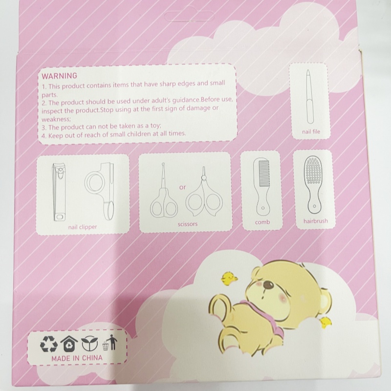 Kit de corte de uñas para bebés recién nacido especial anti-clip de carne tijeras para bebés seguridad uñas pinzas artefato Item Picture