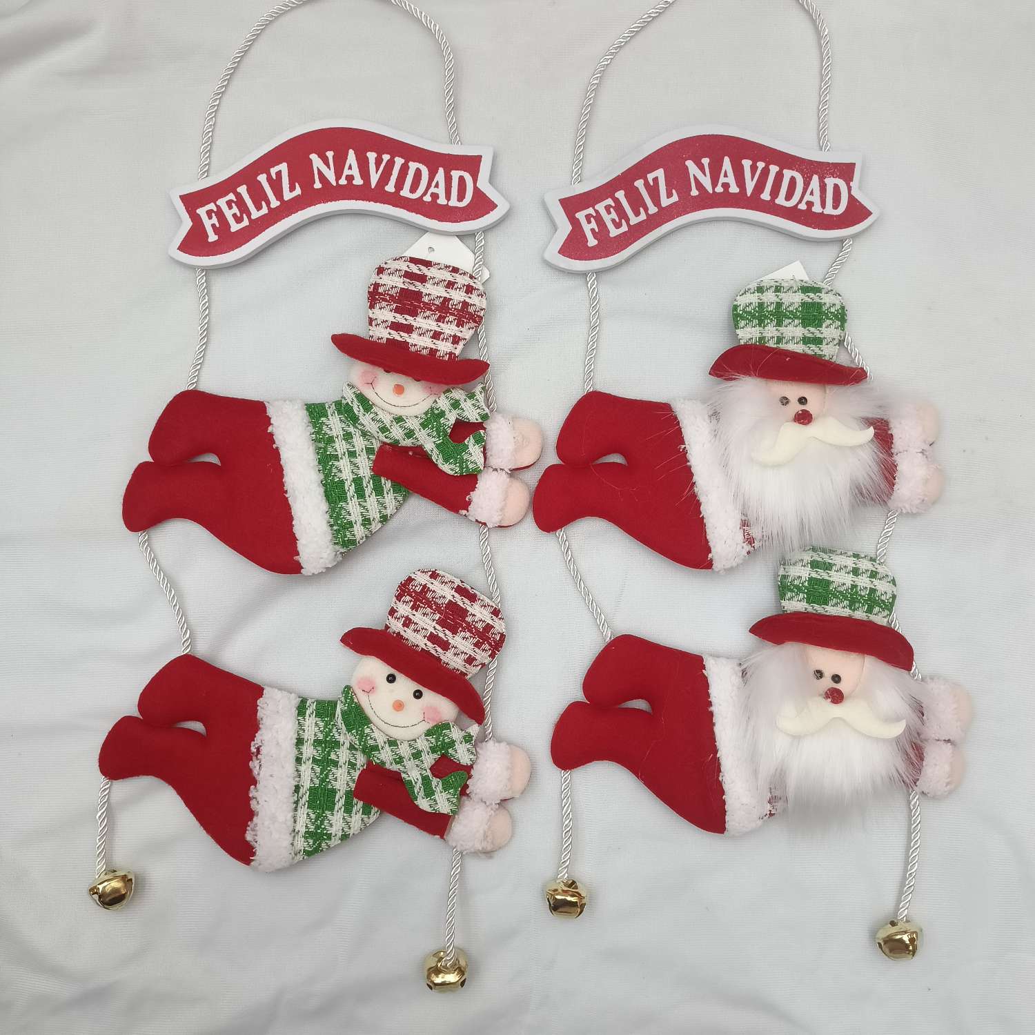 圣诞字牌二连老人G01-24457