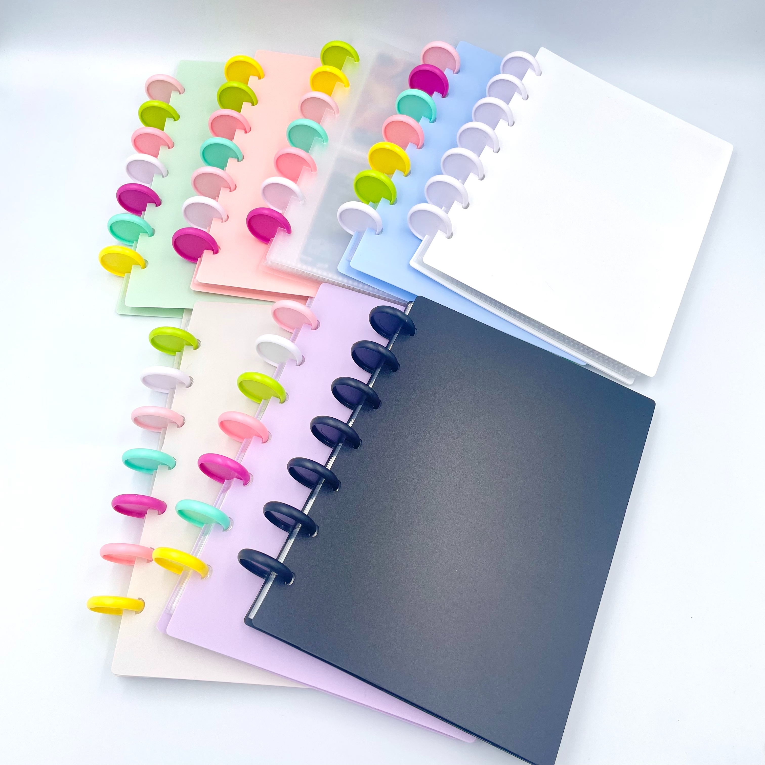 蘑菇扣四宫格卡册三寸拍立得专辑小卡收纳册活页明星卡册厂家直销白底实物图