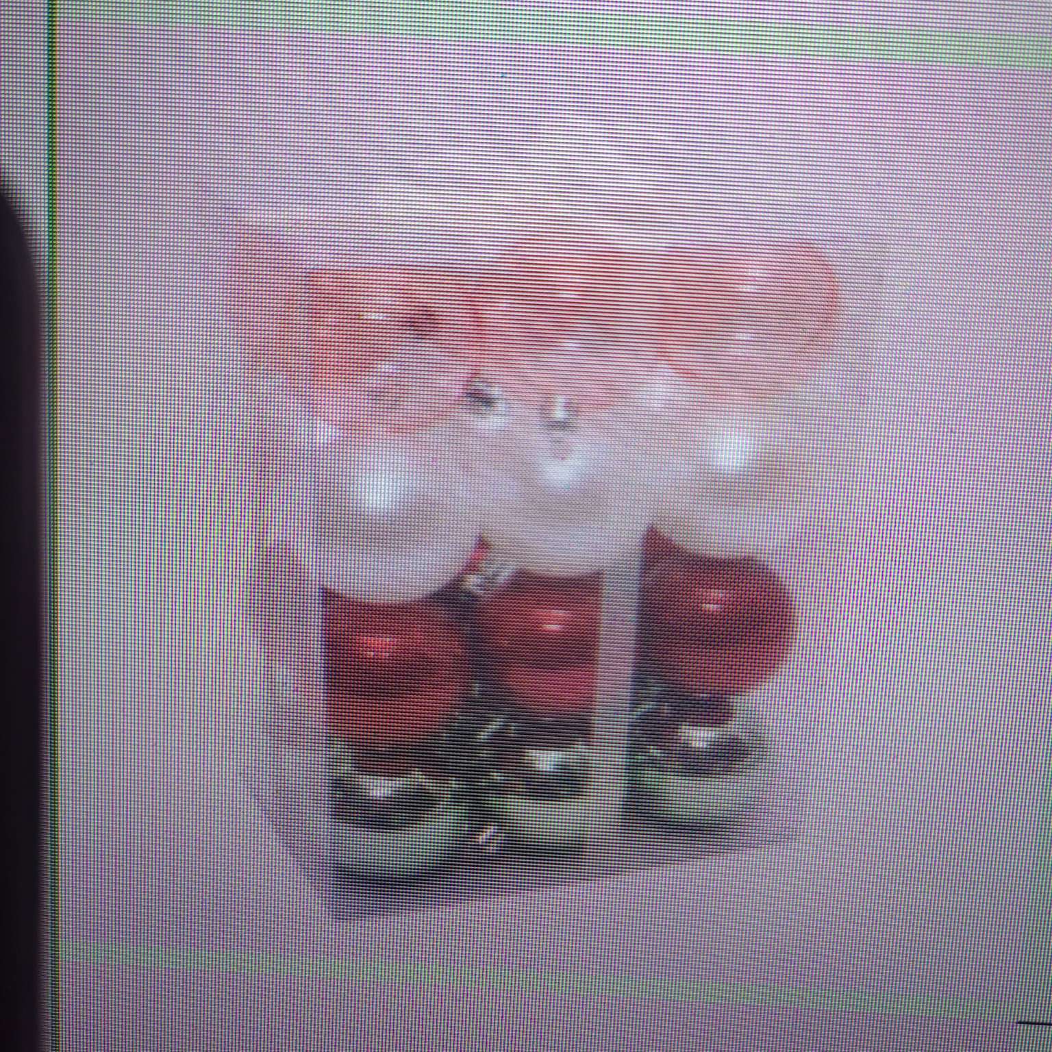 Colorful pearl Christmas balls