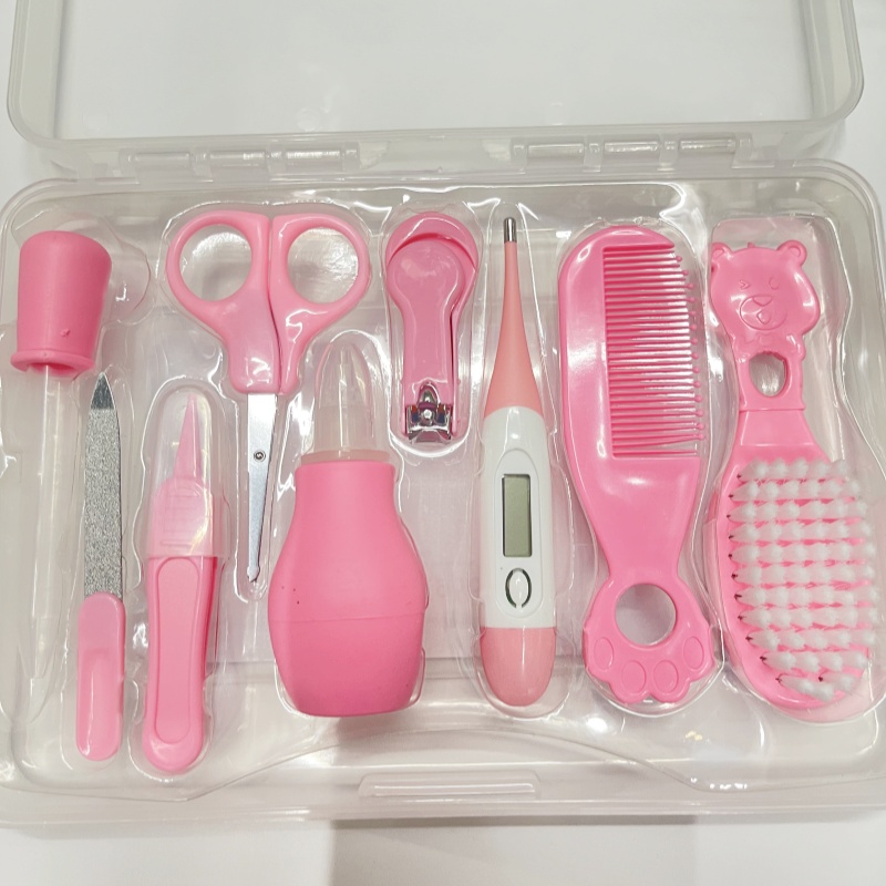 Corte de uñas de bebé 9 piezas set recién nacido bebé cortador de uñas cortador de uñas bebé seguridad cuidado tijeras herramientas details Picture