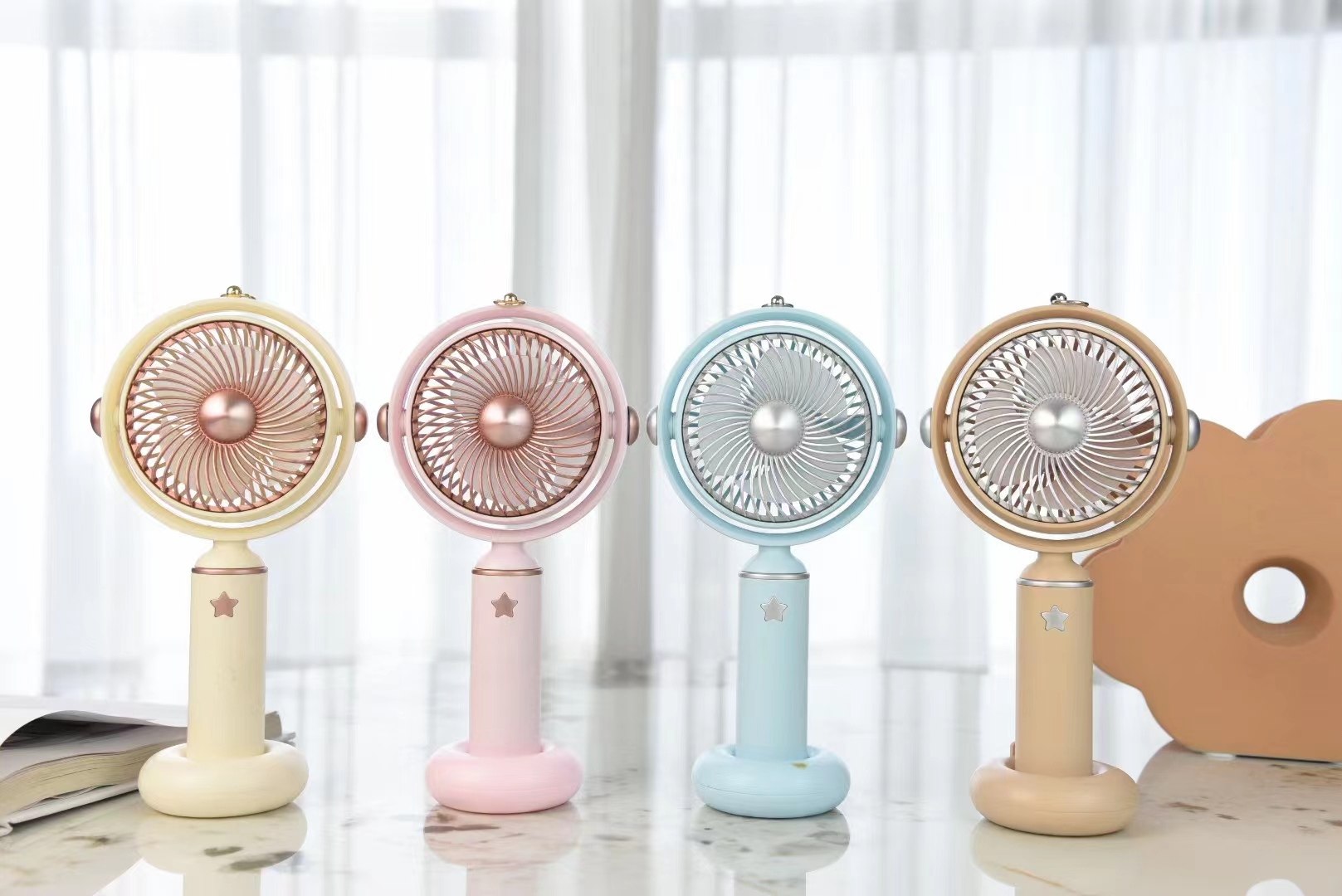 Ys2278 Fantasy Planet Handheld Fan details Picture