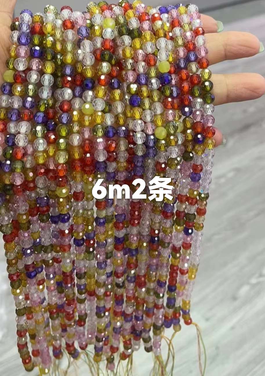 锆石 独特设计饰品配件， 锆石元素手工DIY饰品配件产品图