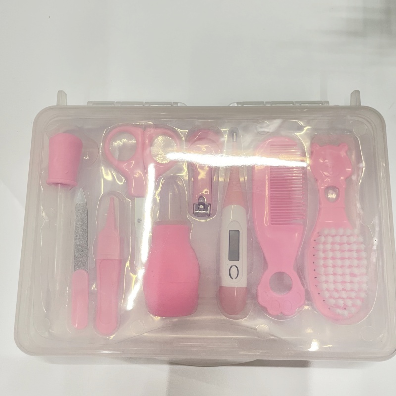 Corte de uñas de bebé 9 piezas set recién nacido bebé cortador de uñas cortador de uñas bebé seguridad cuidado tijeras herramientas Item Picture