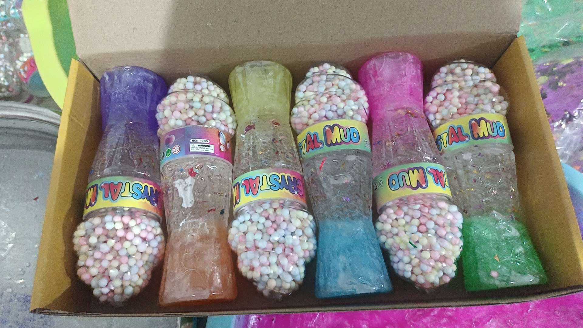 儿童科教益智玩具超轻粘土彩泥套装 创意太空沙轻粘土手工DIY材料包 安全无毒环保超轻粘土太空沙儿童轻粘土太空沙细节图