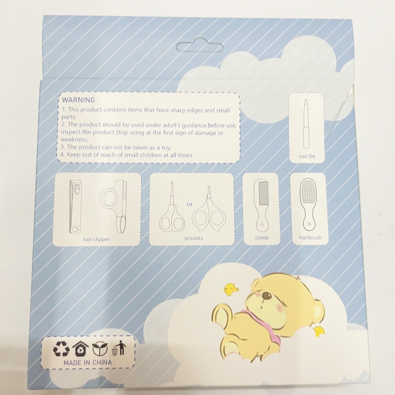 Tijeras de uñas de bebé 6 piezas set recién nacido especial anti-clip de carne tijeras de bebé seguridad uñas pinzas artefactos Application Scenario