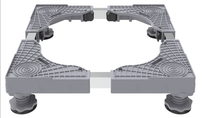 外贸批发厂家直销滚筒洗衣机底座架可移动万向轮置物架通用冰箱支架子托架防震脚垫