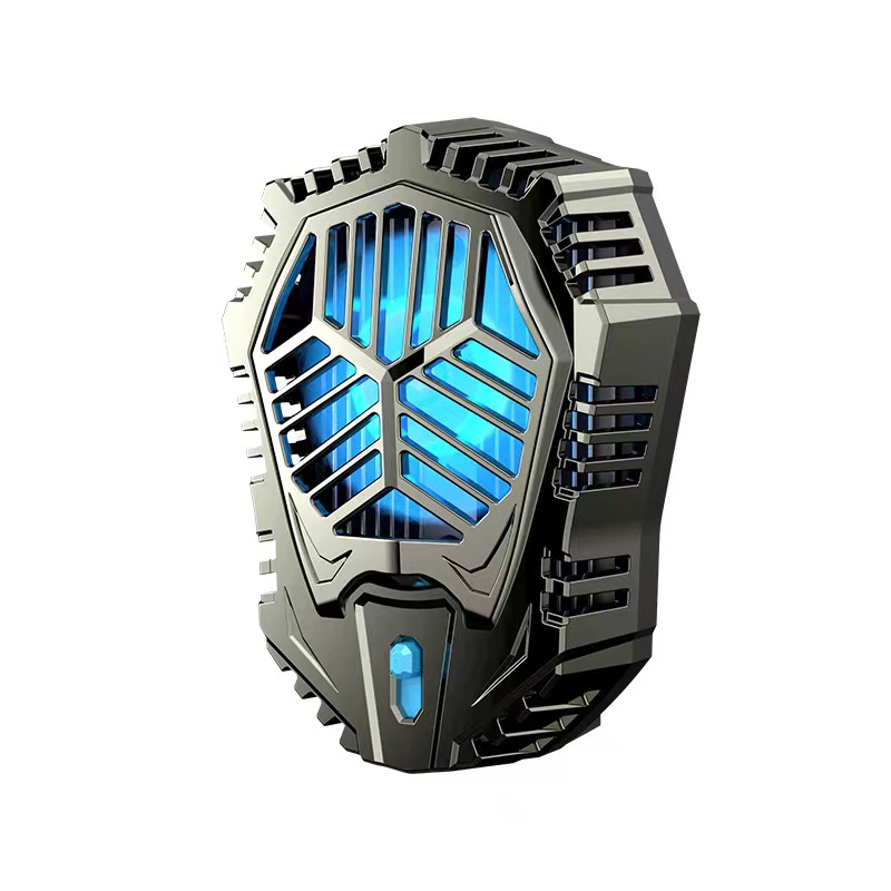 The New Al07 Mobile Phone Radiator Can Be Adjusted To Block The Ice-Sealed Semiconductor Radiator Mobile Phone Cooling Back Clip Item Picture