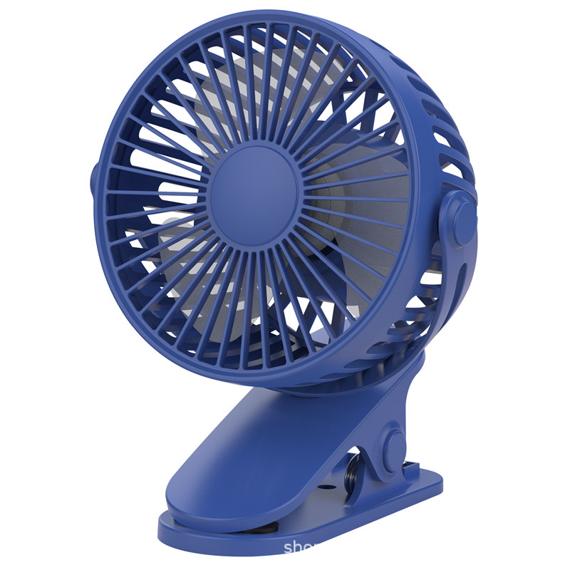 Desktop small fan clip fan, USB charging electric fan, dormitory silent fan, office desktop small fan charging fan, student summer cartoon household electric fan, mini charging fan Item Picture