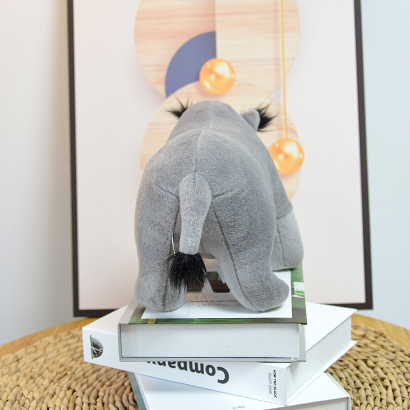 犀牛仿真毛绒玩具犀牛公仔娃娃生日礼物野生动物跨境直供工厂批发详情8