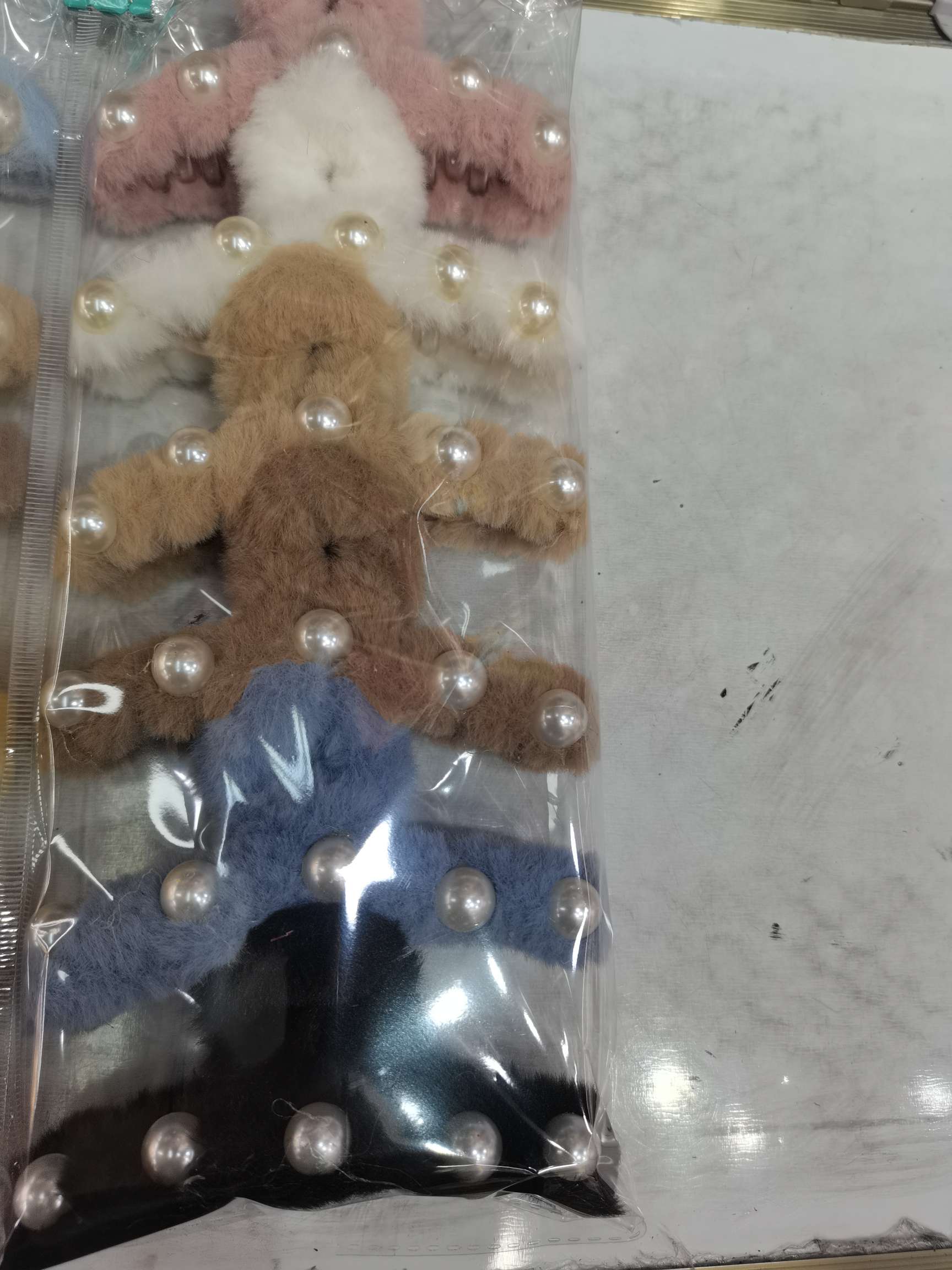 发梳头饰实物图