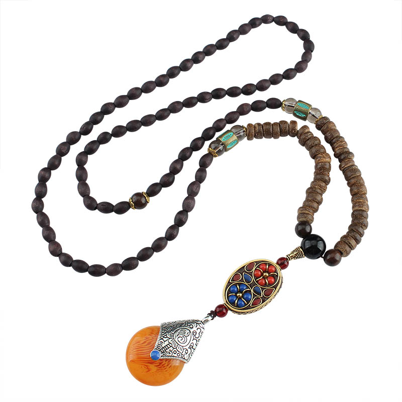 项链/珍珠/珍珠项链/银饰/淡水珍珠白底实物图