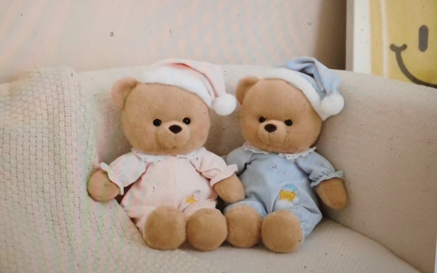 New cute and popular little bear dolls, goodnight little bear sleeping dolls, cotton dolls and plush toys for your daughter's birthday