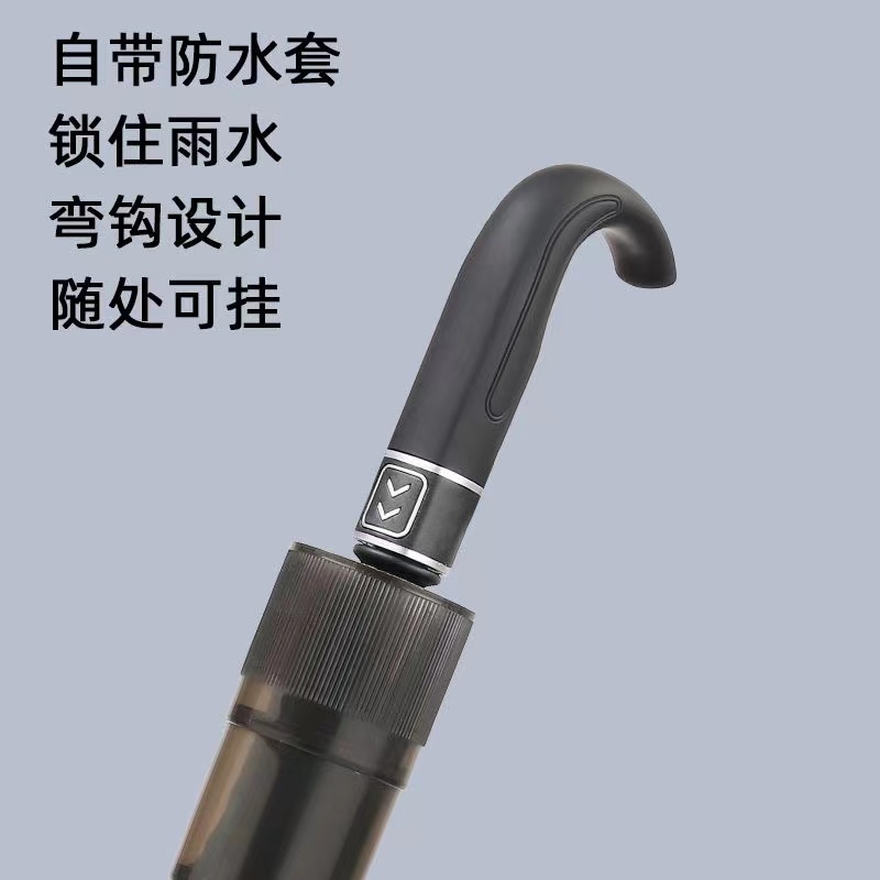 色丁长柄伞24骨雨伞定制一次性防风防晒伞详情4