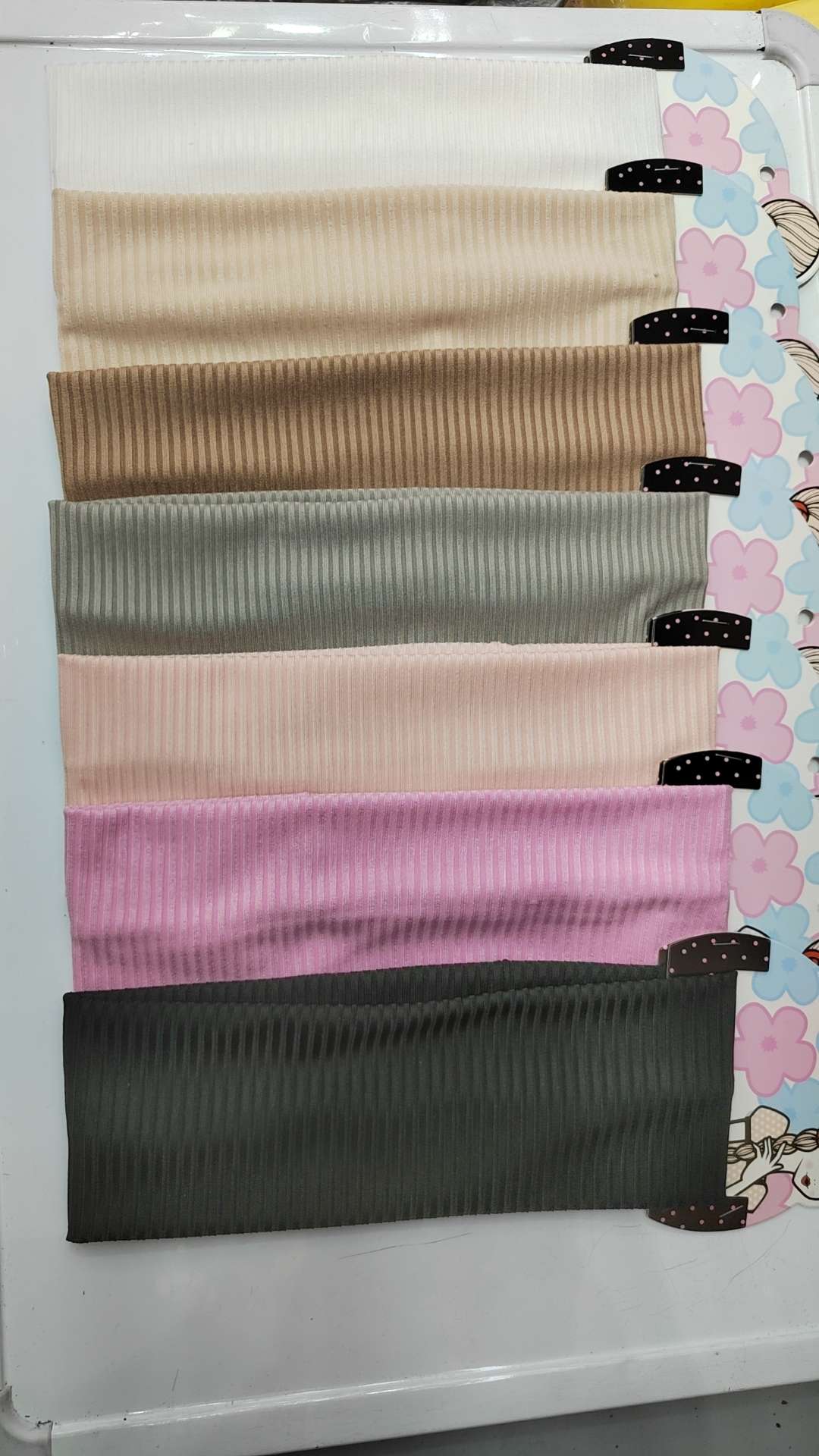 欧美风尼龙婴儿发带 小坑条束发带 头巾式头饰 高档饰品 发饰新款