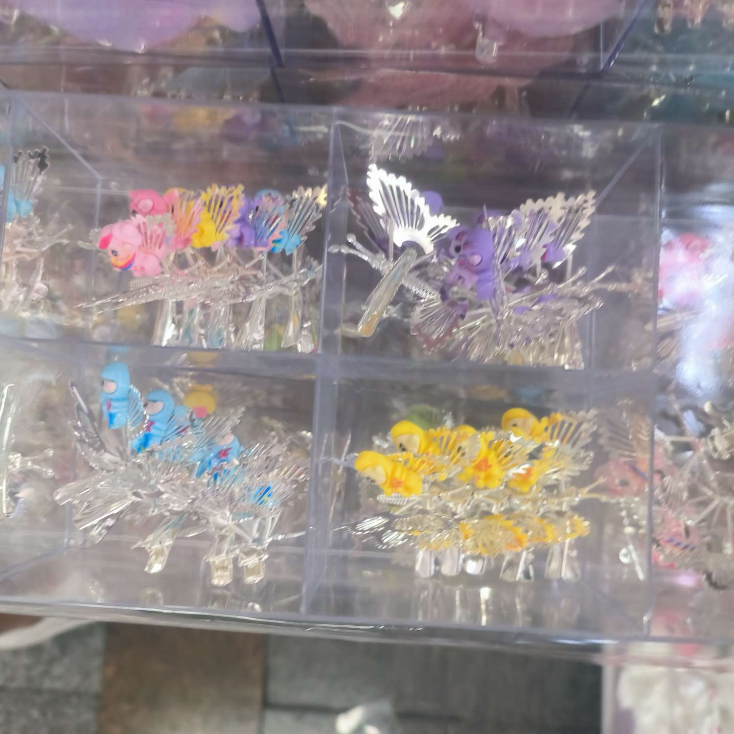 时尚女士头饰精致饰品发饰独特设计其他发饰潮流新款蝴蝶发夹超美仙女