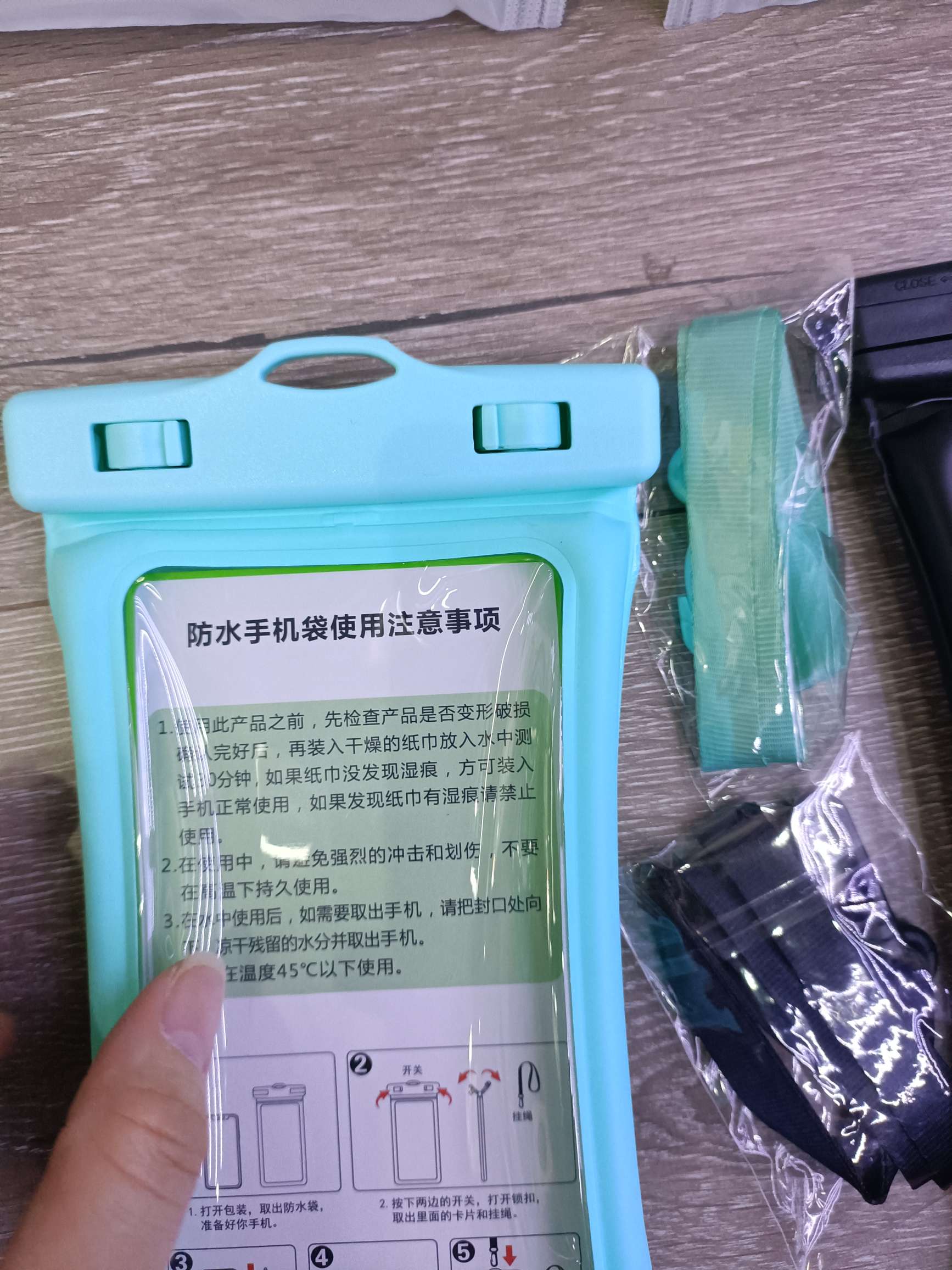 双气囊手机防水袋 手机防水袋防水手机袋产品图