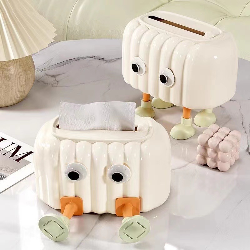 J122-JM8137 Light luxury tissue box, cute living room tissue box, creative coffee table decoration, toilet tissue storage Application Scenario