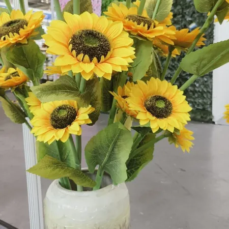 Xinqiang Hair Flower Shop offers direct sales of 7 seahorse lavender sunflowers from the manufacturer