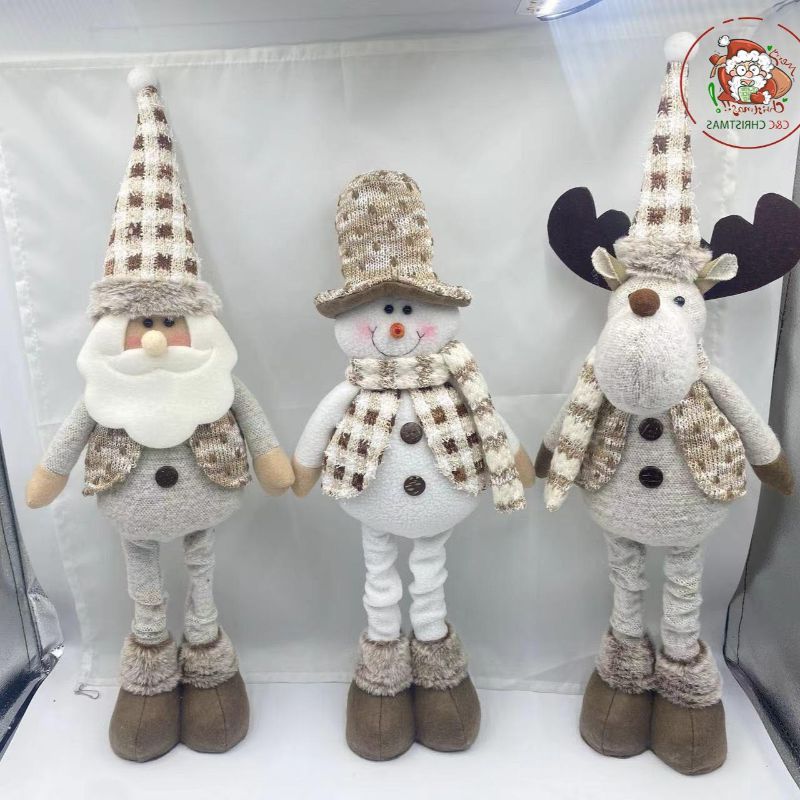圣诞玩偶雪人/跨境圣诞工艺品节日装扮圣诞