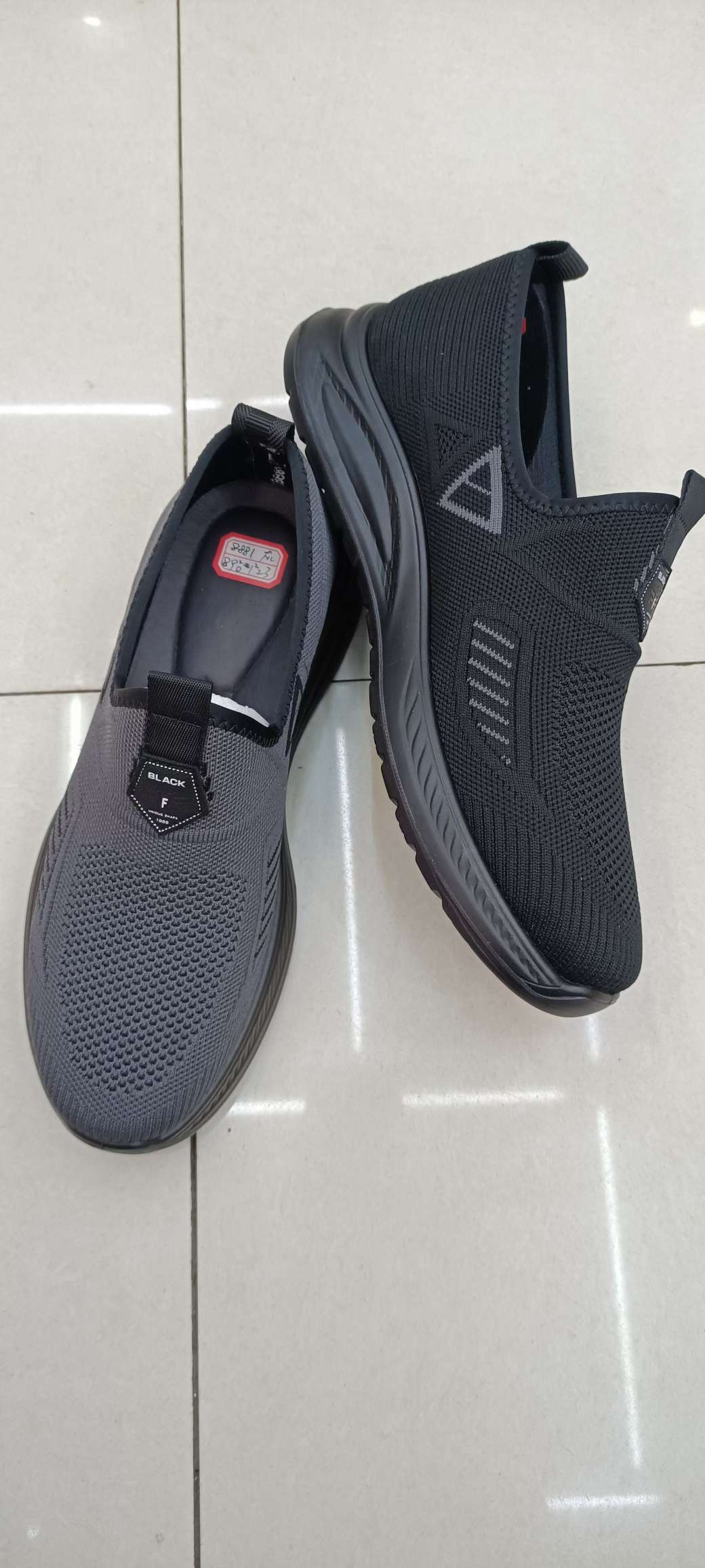 Men's casual single shoes, flying woven shoes, beach shoes, leather shoes detail image 2