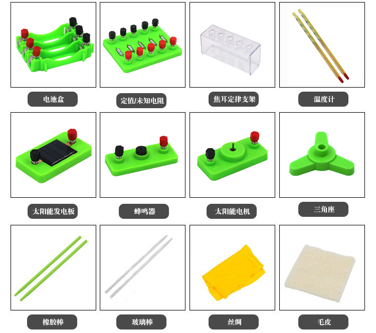 初中物理电学实验器材电学实验箱九年级中考专用创意套式办公文具套装高档文具组合套装 学生学习用品全套详情5