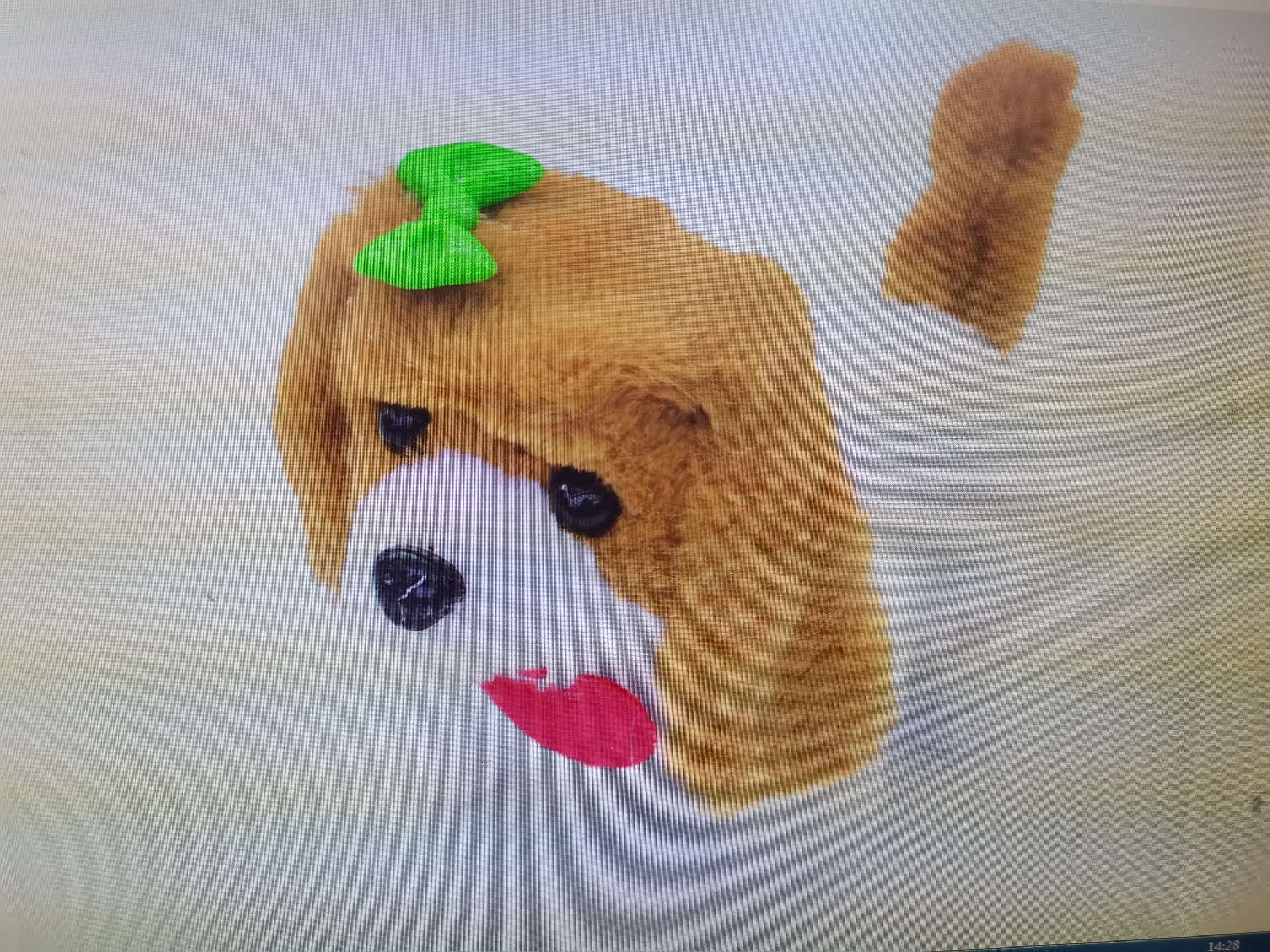 电动儿童玩具电动狗狗前进倒退摇尾巴毛绒玩具地摊热卖厂家直销详情图2