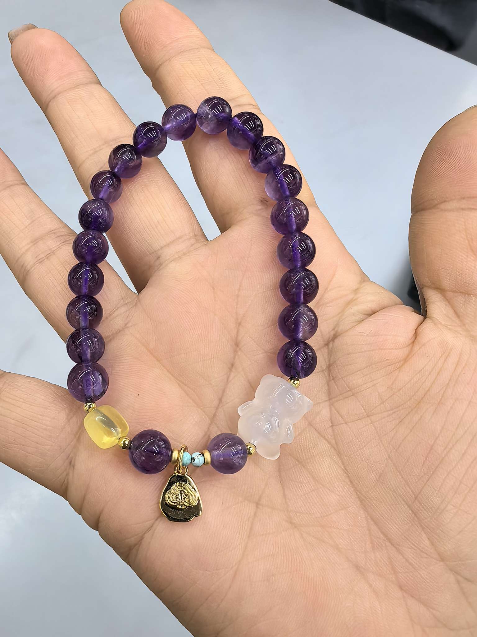 Incense ash, cloisonne, cloisonne enamel, and a luxurious bracelet with a variety of colors are perfect gifts for couples, best friends, and men and women Specification image