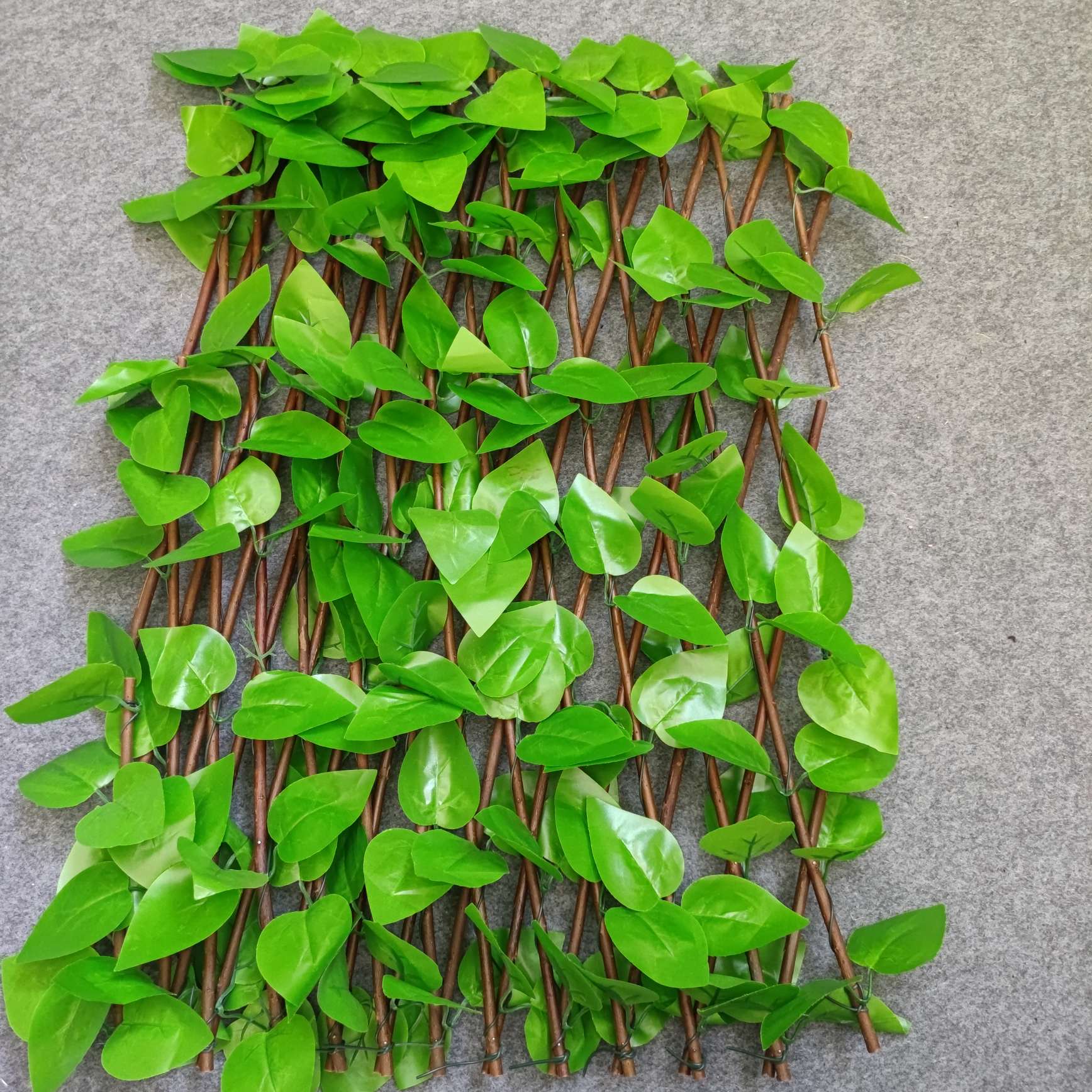 Artificial plant wall, green plant decoration, artificial turf, storefront background wall, plastic artificial flowers and grass, indoor turf, balcony detail image 7