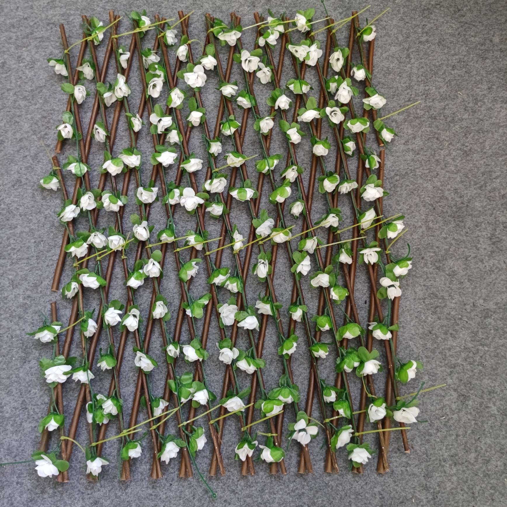 The iron crabapple seedlings, tray seedlings, potted flowers and Euphorbia milii bloom all year round. Office green plants purify the air detail image 14