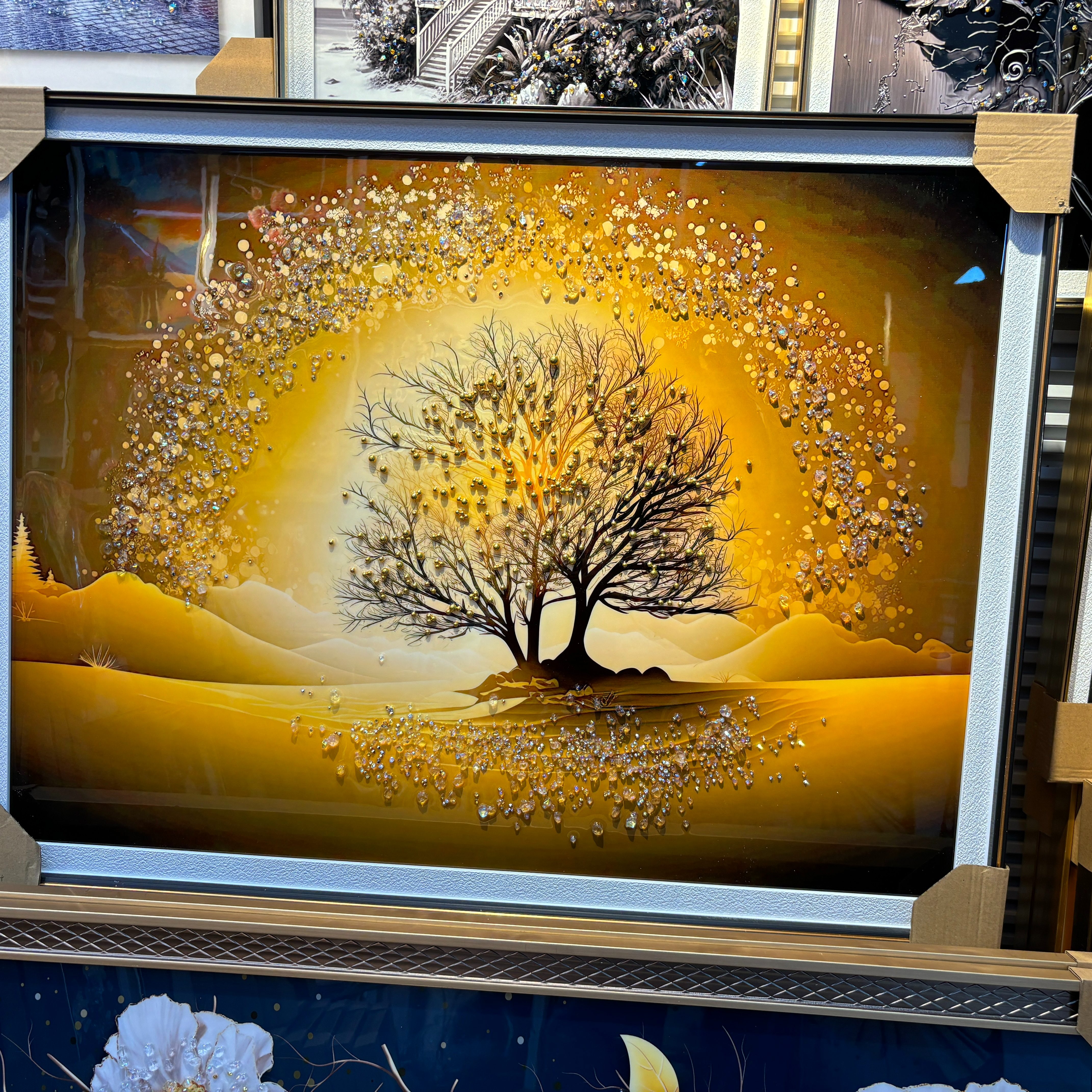 爆款美式复古生命之树挂毯房间布置民宿装饰品挂布ins风墙图