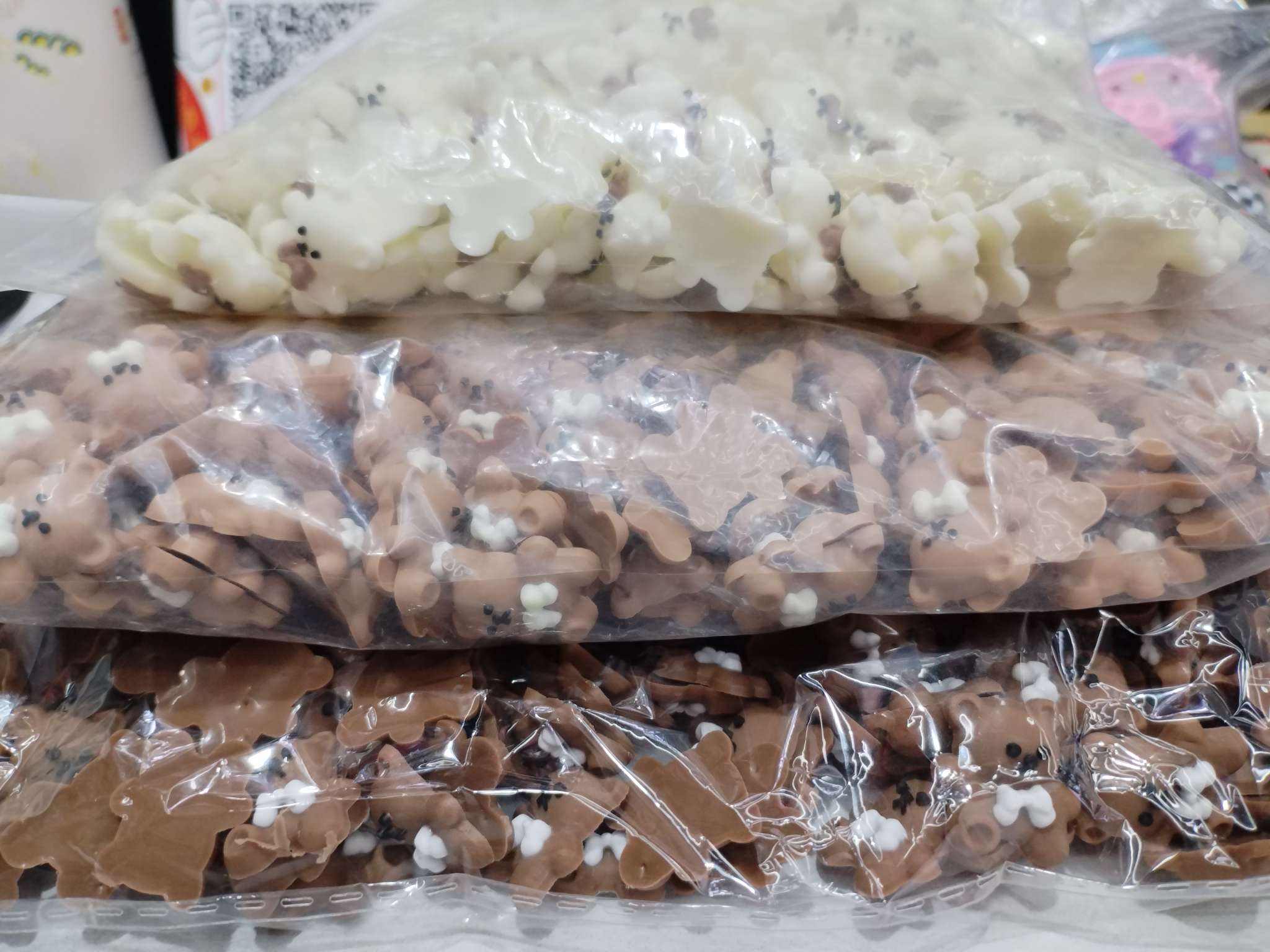 DIY饰品半成品配件 奶油胶洞洞鞋配饰 饰品PVC软胶 材料包 