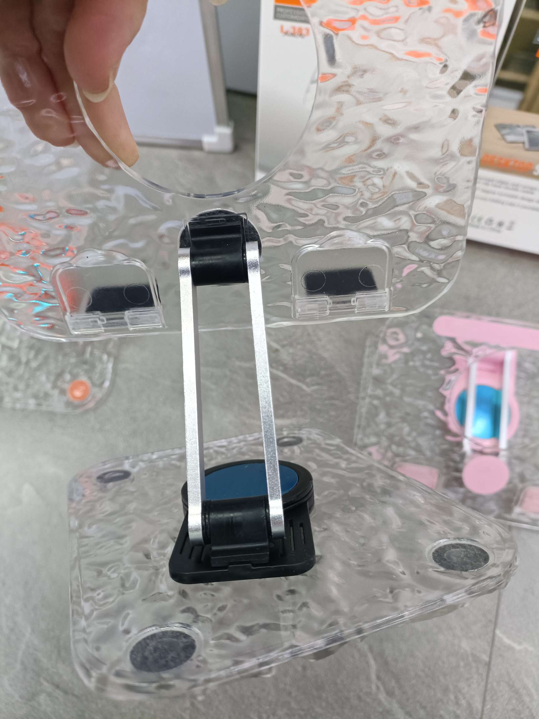 Water ripple phone stand Tablet stand L-383 stand details Picture