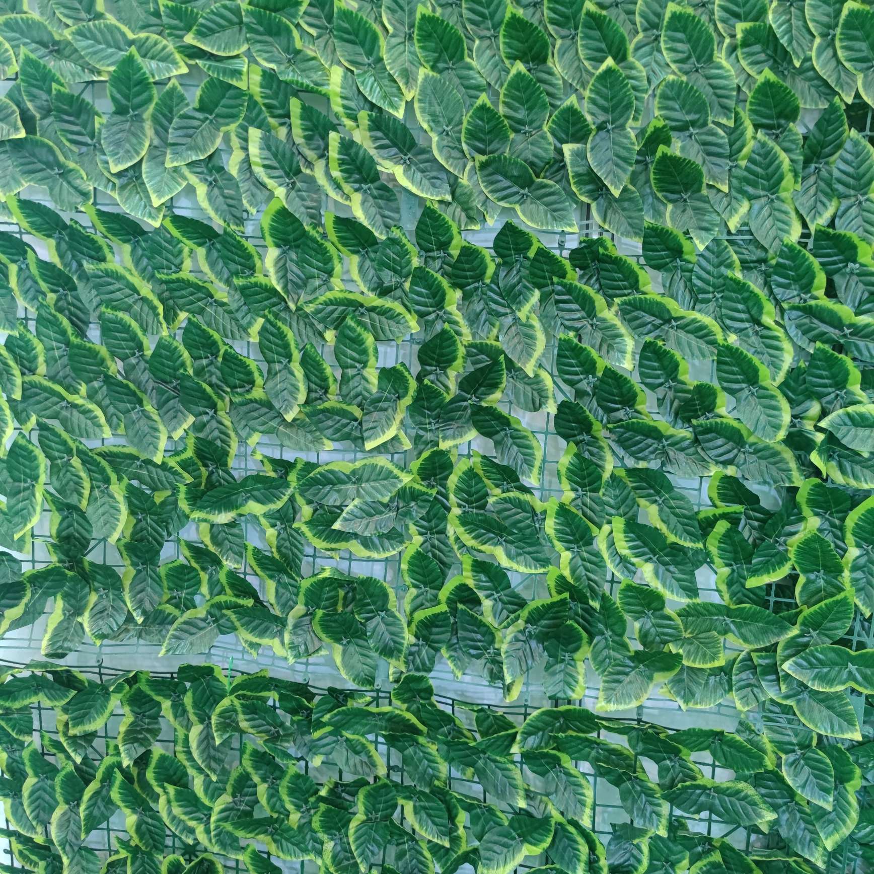 Artificial plant wall, green plant decoration, artificial turf, storefront background wall, plastic artificial flowers and grass, indoor turf, balcony detail image 12