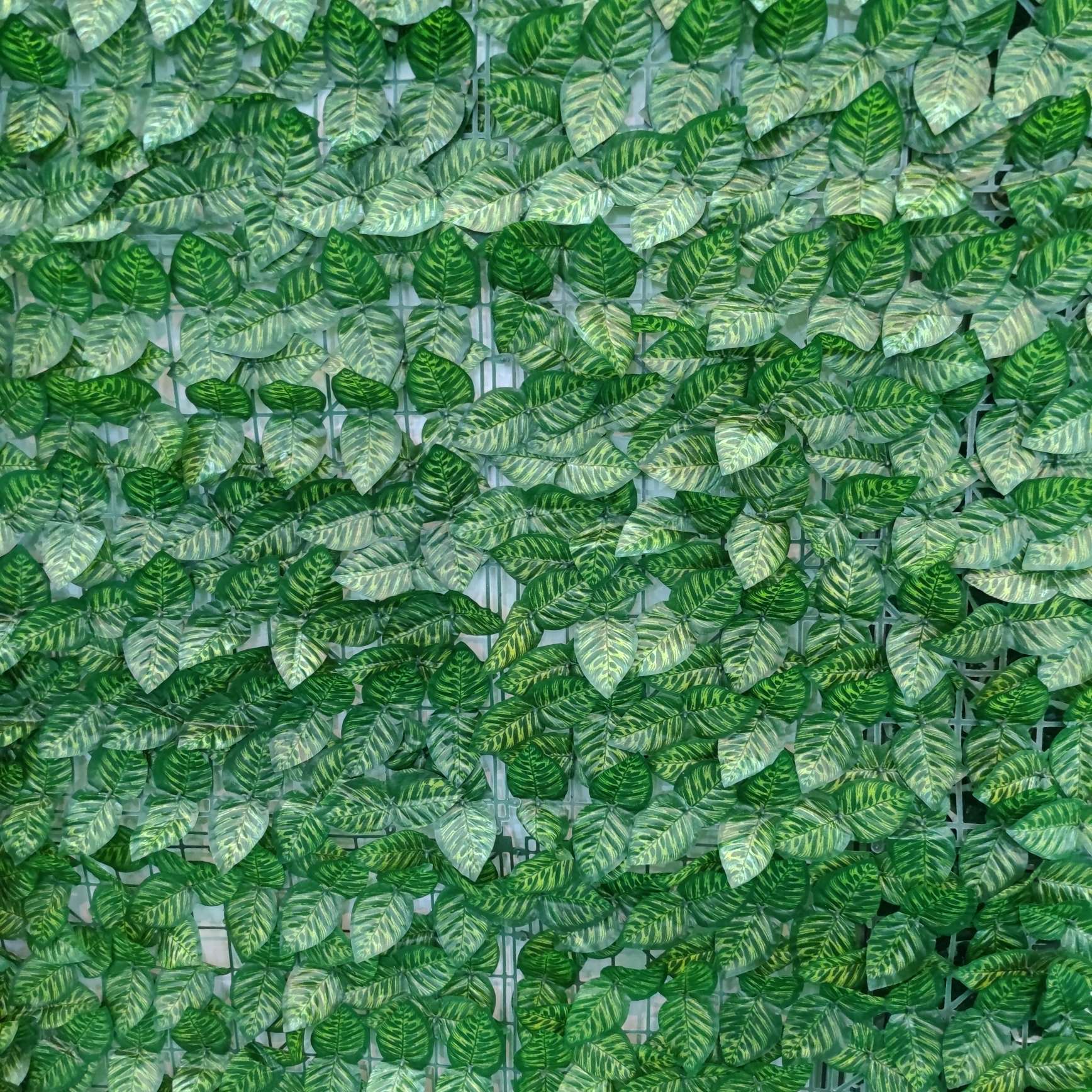 Artificial plant wall, green plant decoration, artificial turf, storefront background wall, plastic artificial flowers and grass, indoor turf, balcony detail image 13