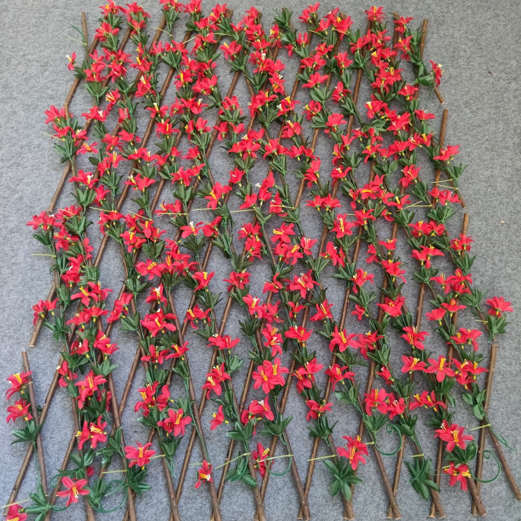 The iron crabapple seedlings, tray seedlings, potted flowers and Euphorbia milii bloom all year round. Office green plants purify the air detail image 7