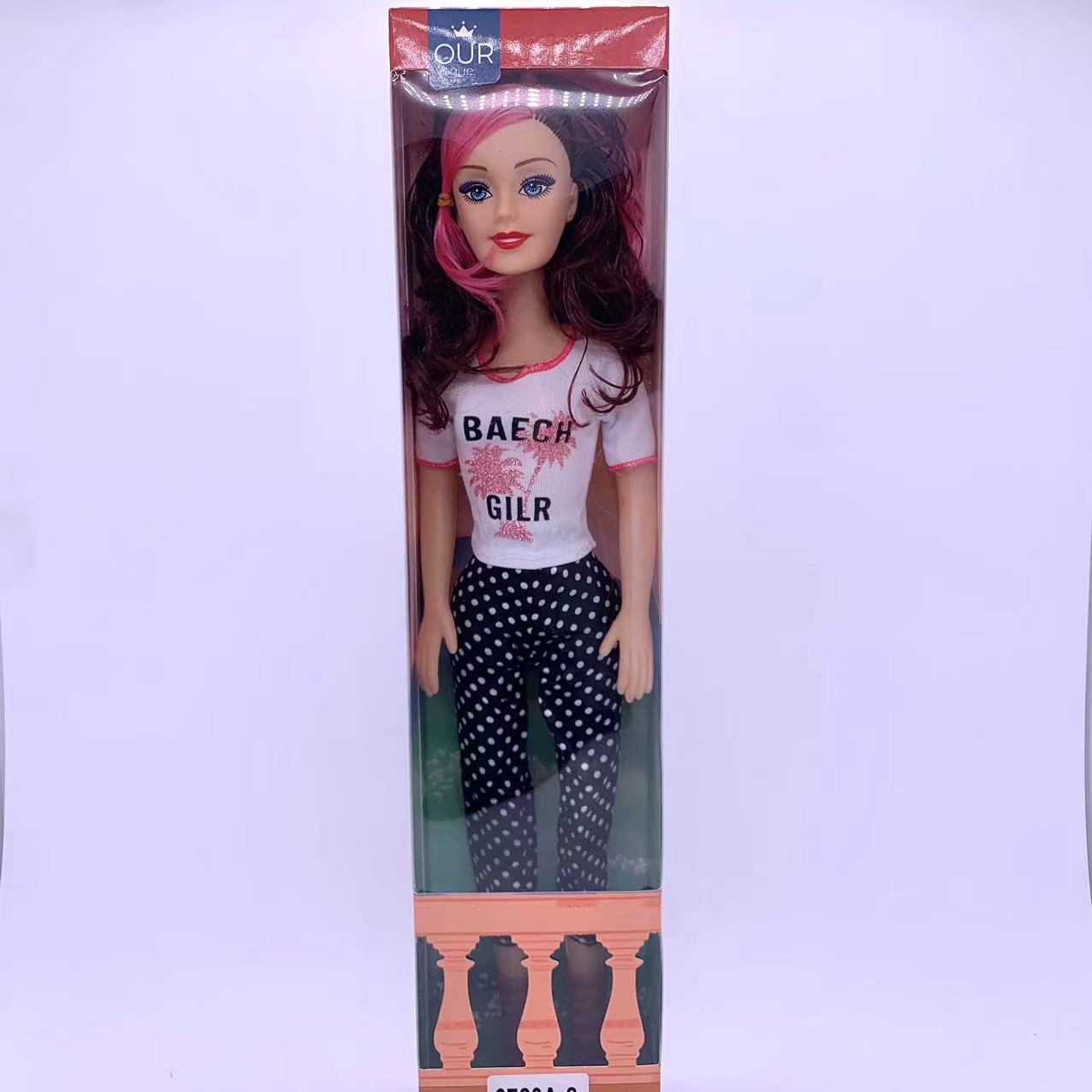 New foreign trade doll high-end princess toys play house wine set toys Girls love limbs movable doll toy set Classic furniture birthday gift set gift box set A8 thumbnail