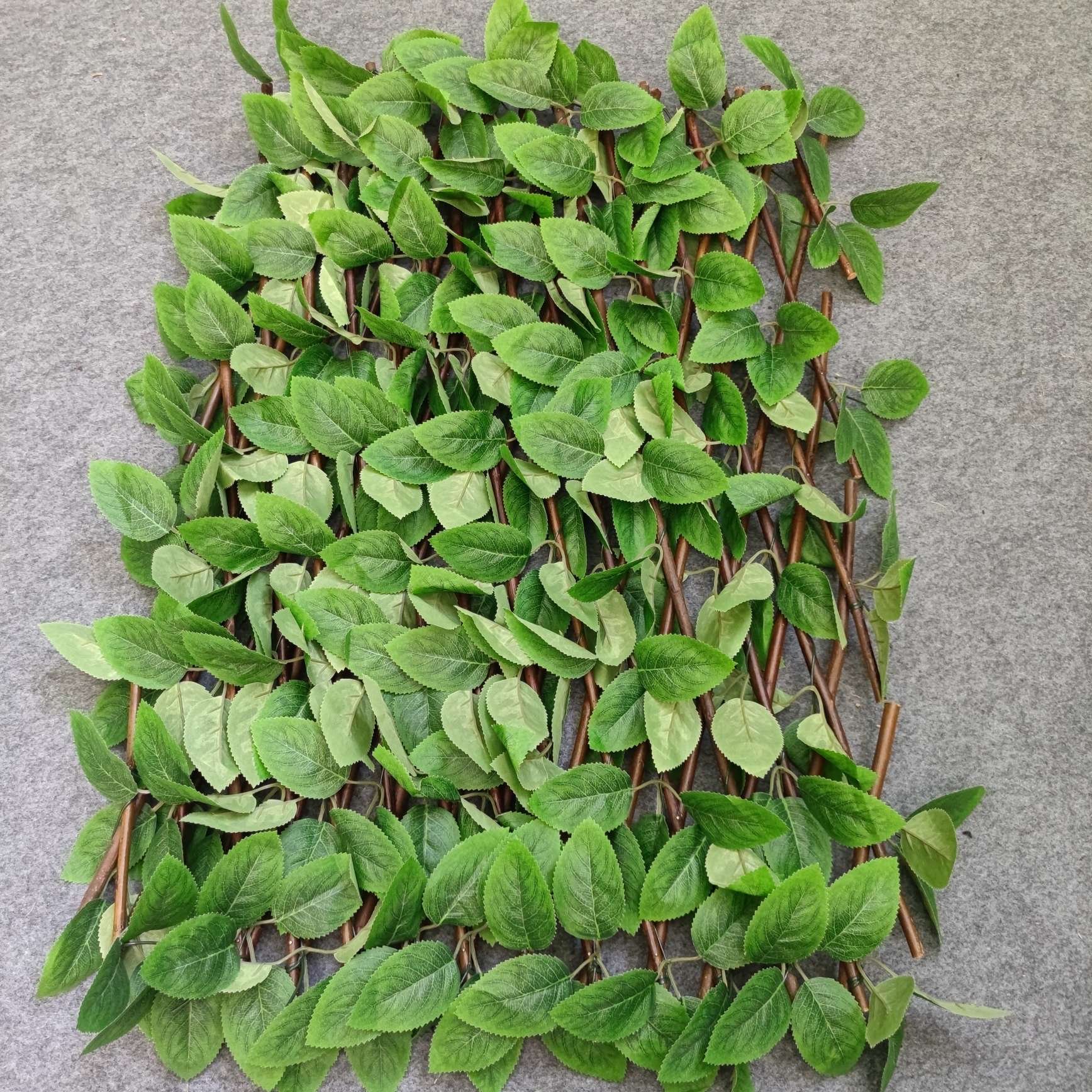 Artificial plant wall, green plant decoration, artificial turf, storefront background wall, plastic artificial flowers and grass, indoor turf, balcony detail image 4