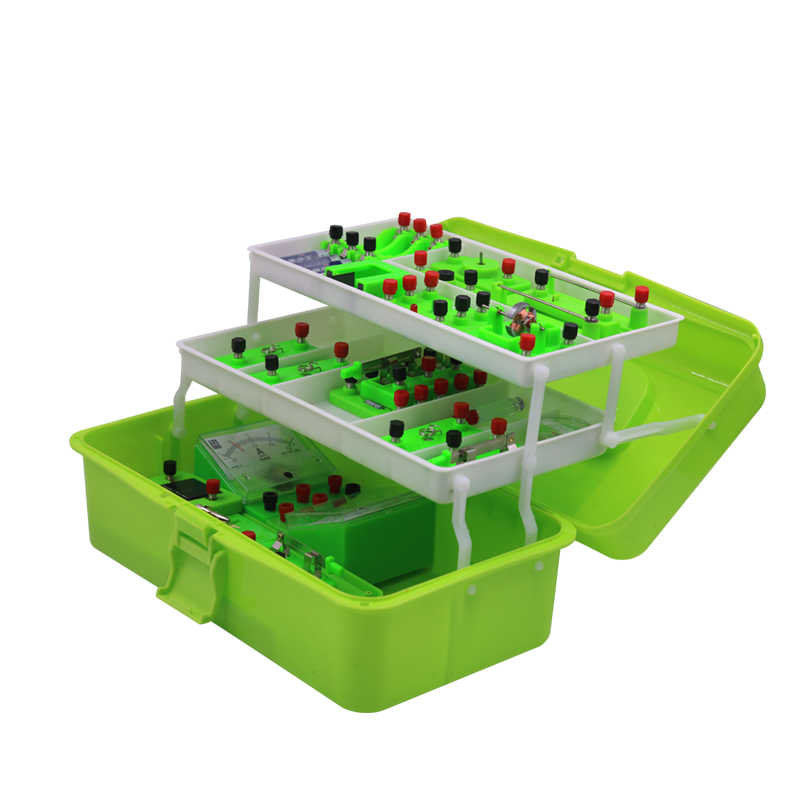 Complete set of electrical experiment equipment for junior high school physics, electrical experiment box, electromagnetism experiment box for Grade 9, standard circuit box for Grade 8 and Grade 9. [For large orders, please contact customer service Item Picture