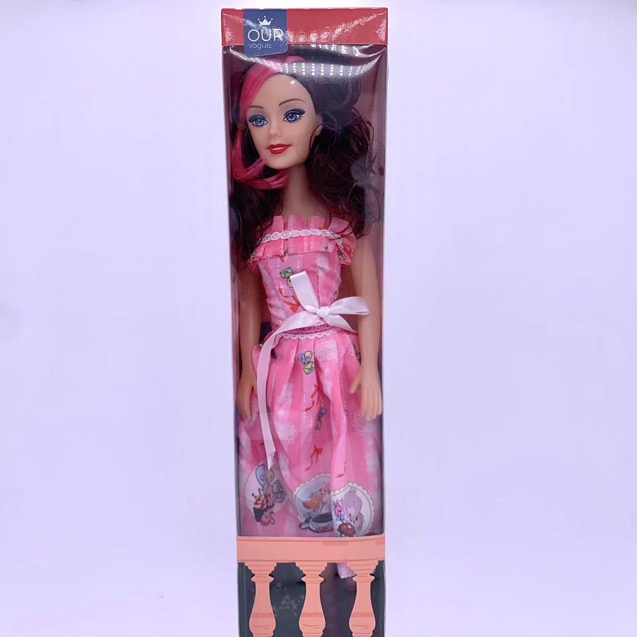 New foreign trade doll high-end princess toys play house wine set toys Girls love limbs movable doll toy set Classic furniture birthday gift set gift box set A6 thumbnail