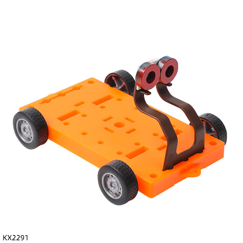 Carro magnético empuje magnético ciencia popular pequeña ayuda de enseñanza experimental material de montaje de estudiantes pequeño experimento magnético [más cantidad consultar servicio al cliente] Item Picture
