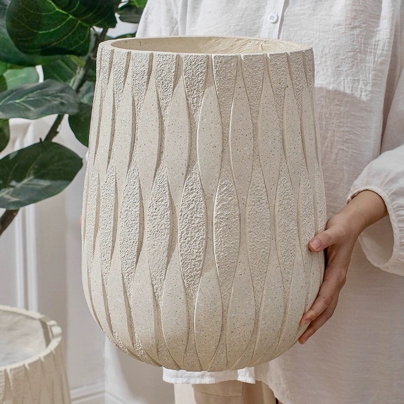 The magnesium oxide flowerpots at home are fresh and elegant Specification image